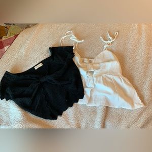 Alter’d State Black Crop and White Crop